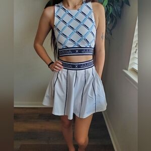 J.Lindeberg X Nelly Korda Performance Skort with Black Logo Trim XS